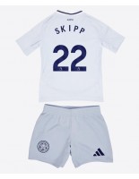 Leicester City Oliver Skipp #22 Kolmaspaita Lasten 2024-25 Lyhythihainen (+ shortsit)